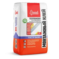 Купить Монтажный клей Старатели Теплоизол, 25 кг оптом в Москве от производителя