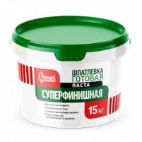 Купить Шпаклевка готовая суперфинишная Старатели, 15 кг оптом в Москве от производителя