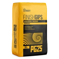 Купить Старатели Шпаклевка финишная (Гипсовая) Finishgips PG25 Stroeff, 20 кг оптом в Москве от производителя