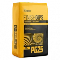 Купить Старатели Шпаклевка финишная (Гипсовая) Finishgips PG25 Stroeff, 20 кг оптом в Москве от производителя