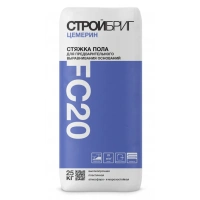 Купить Стяжка пола Стройбриг ЦЕМЕРИН FC20 высокопрочная, 25 кг оптом в Москве от производителя