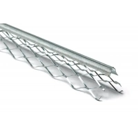 Купить Уголок штукатурный оцинкованный сетчатый 35х35 мм (3м) оптом в Москве от производителя