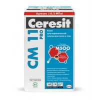 Купить Клей для плитки ЦЕРЕЗИТ CM 11 PRO 25 кг оптом в Москве от производителя