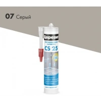 Купить Затирка-герметик силиконовая противогриб. Церезит CS 25 серая (0,28л) оптом в Москве от производителя