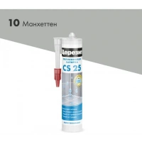 Купить Затирка-герметик силиконовая противогриб. Церезит CS 25 манхетен (0,28л) оптом в Москве от производителя