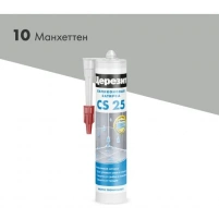 Купить Затирка-герметик силиконовая противогриб. Церезит CS 25 манхетен (0,28л) оптом в Москве от производителя
