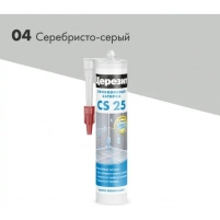 Купить Церезит CS 25 Затирка силиконовая д/стыков №4 с-серый 280мл оптом в Москве от производителя