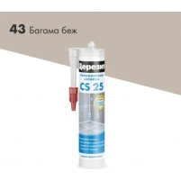 Купить Затирка-герметик силиконовая противогриб. Церезит CS 25 багама бежевый (0,28л) оптом в Москве от производителя