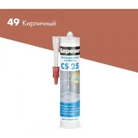 Купить Затирка-герметик силиконовая противогриб. Церезит CS 25 кирпичная (0,28л) оптом в Москве от производителя