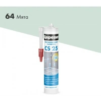 Купить Затирка-герметик силиконовая противогриб. Церезит CS 25 мята №64 (0,28л) оптом в Москве от производителя