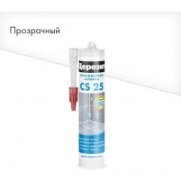 Купить Затирка-герметик силиконовая противогриб. Церезит CS 25 прозрачный (0,28л) оптом в Москве от производителя