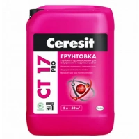 Купить Церезит CT 17/5 PRO Грунт д/впитывающих оснований 5л оптом в Москве от производителя