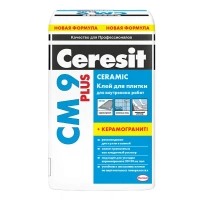 Купить Клей для плитки для внутренних работ ЦЕРЕЗИТ СМ 9, 25 кг оптом в Москве от производителя