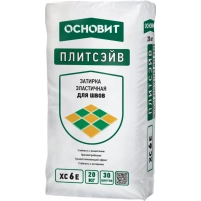 Купить Затирка эластичная ВЕНГЕ 039 ОСНОВИТ ПЛИТСЭЙВ XC6 E, 20 кг оптом в Москве от производителя