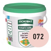 Купить Затирка эластичная ЛИМОННЫЙ 072 ОСНОВИТ ПЛИТСЭЙВ XC6 E, 2 кг оптом в Москве от производителя
