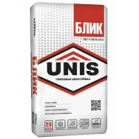 Купить Юнис БЛИК Шпаклевка универсальная гипсовая, 18 кг оптом в Москве от производителя