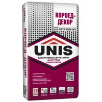 Купить Штукатурка декоративная Юнис Короед-Декор, 25 кг оптом в Москве от производителя