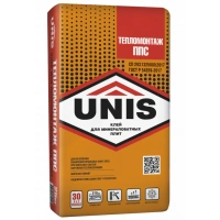 Купить Клей для крепления пенополистирола ЮНИС ТЕПЛОМОНТАЖ ППС, 25 кг оптом в Москве от производителя