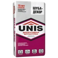Купить Штукатурка декоративная Юнис Шуба-Декор, 25 кг оптом в Москве от производителя