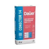 Купить Dauer Conector 14 Клей плиточный Профессиональный 25 кг  ( ГОСТ Р 56387–2018, Класс С1 TЕ) оптом в Москве от производителя