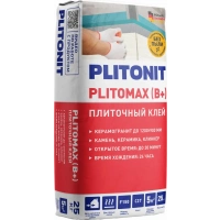 Купить PLITONIT PLITOMAX  В+  Клей для керамической плитки и керамогранита C2 T 25 кг оптом в Москве от производителя