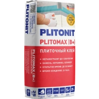Купить PLITONIT PLITOMAX  В+  Клей для керамической плитки и керамогранита C2 T 25 кг оптом в Москве от производителя