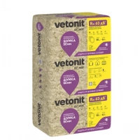 Купить Vetonit Шумка минеральная шумоизоляция 1000х610х50мм (10шт/6,1м2/0,305м3) оптом в Москве от производителя