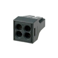 Купить 773-304 Клемма WAGO д/коробок 4х2,5мм 100шт. с пастой для меди и алюминия оптом в Москве от производителя