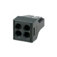 Купить 773-304 Клемма WAGO д/коробок 4х2,5мм 100шт. с пастой для меди и алюминия оптом в Москве от производителя