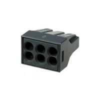 Купить 773-306 Клемма WAGO д/коробок 6х2,5мм 50шт. с пастой для меди и алюминия оптом в Москве от производителя