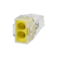 Купить 773-322 Клемма WAGO 2х2,5мм прозрач 100шт./уп. для медных проводников оптом в Москве от производителя