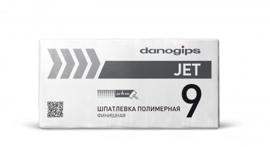 Купить Шпатлевка полимерная финишная DANOGIPS JET 9  (20 кг) оптом в Москве от производителя