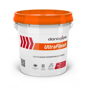 Купить Шпаклевка полимерная финишная DANOGIPS UltraFinish  28 кг(17л) оптом в Москве от производителя