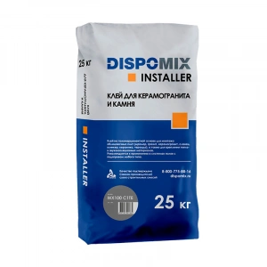 Купить Клей DISPOMIX INSTALLER MX100 C1TE для керамогранита и камня, 25 кг оптом в Москве от производителя