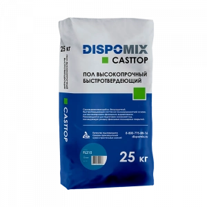 Купить Пол высокопрочный быстротвердеющий DISPOMIX Casttop FL215 голубой, 25 кг оптом в Москве от производителя