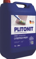 Купить PLITONIT Грунт СуперПол PROFI Грунтовка глубокого проникновения д/подготовки основания под ровнители для полов; концентрат 1:3 10 кг  (40шт/подд.) оптом в Москве от производителя