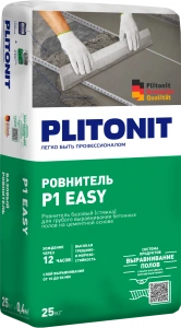 Купить PLITONIT Р1 easy Ровнитель для грубого выравнивания 25 кг  (48шт/подд.) оптом в Москве от производителя