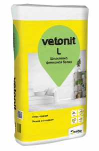 Купить Шпаклевка полимерная финишная белая ВЕТОНИТ Л, 20 кг оптом в Москве от производителя