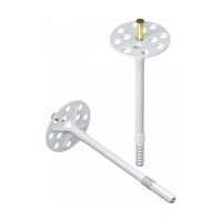 Купить Дюбель-гвоздь для изоляции 10х120мм (1000шт) с металлическим гвоздем оптом в Москве от производителя