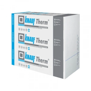 Купить Плита пенополистерольная Therm Стена Pro 1000х1000х50мм (12м2=1,2м3) оптом в Москве от производителя