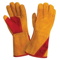 Купить Краги сварщика спилковые оптом в Москве от производителя