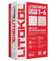 Купить Литокол Litochrom 1-6 EVO LE.115 затирочная смесь Светло-серый  25кг оптом в Москве от производителя