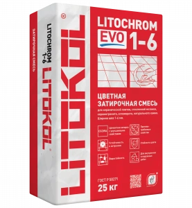 Купить Литокол Litochrom 1-6 EVO LE.205 затирочная смесь Жасмин 25кг оптом в Москве от производителя