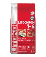 Купить Литокол Litochrom затирка 1-6 С.500 Красный кирпич 5кг оптом в Москве от производителя