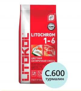 Купить Литокол Litochrom затирка 1-6 С.600 Турмалин 2кг оптом в Москве от производителя