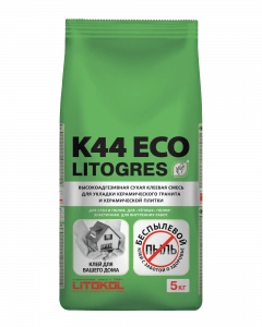 Купить Litokol LITOGRES K44 ECO клеевая смесь 5кг оптом в Москве от производителя