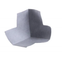 Купить Внутренний угол гидроизоляционной ленты ОСНОВИТ АКВАСКРИН HB120/2 армированной с обеих сторон щелочестойким полипропиленовым полотном оптом в Москве от производителя