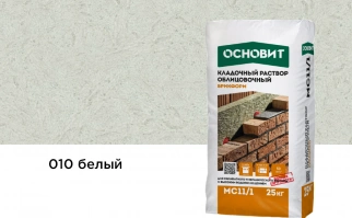 Купить Кладочный раствор Основит Брикформ МС-11/1  010 белый, 25 кг оптом в Москве от производителя