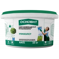 Купить ОСНОВИТ УНИХОЛСТ AA01 Клей для стеклообоев, 10кг оптом в Москве от производителя