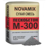 Купить Пескобетон М-300  40 кг NOVAMIX оптом в Москве от производителя